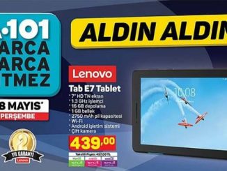 A101 Lenovo Tab E7 Tablet Yorumları ve Özellikleri