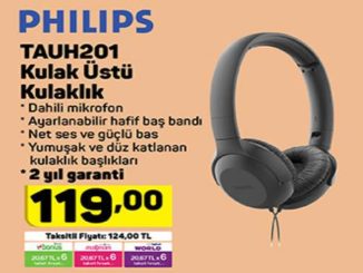 A101 Philips TAUH201 Kulak Üstü Kulaklık Yorumları ve Özellikleri