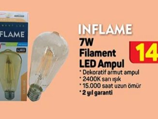 A101 Inflame 7W Filament Led Ampul Yorumları ve Özellikleri