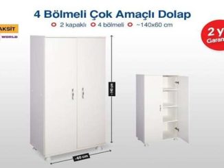 Bim 4 Bölmeli Çok Amaçlı Dolap Yorumları ve Özellikleri