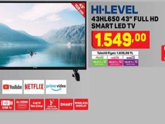 A101 Hi-Level 43HL650 43″ Full Hd Smart Led Tv Yorumları ve Özellikleri