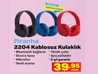 A101 Piranha 2204 Kablosuz Kulaklık Yorumları ve Özellikleri