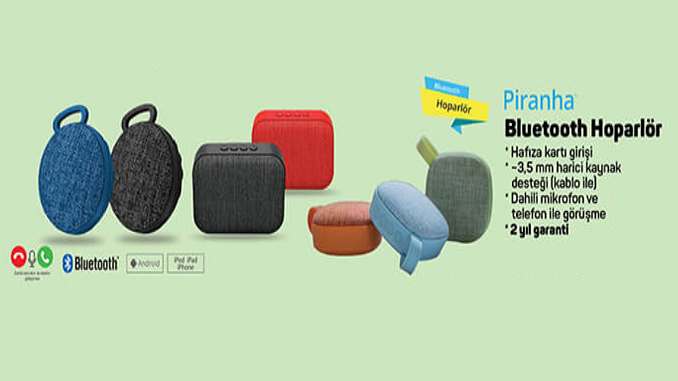A101 Piranha Bluetooth Hoparlör Yorumları ve Özellikleri