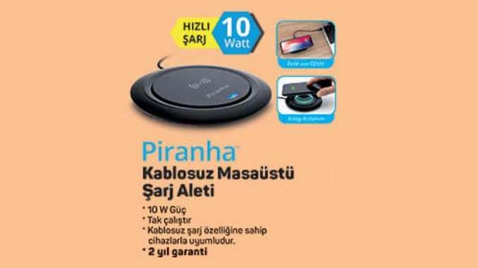 A101 Piranha Kablosuz Masaüstü Şarj Aleti Yorumları ve Özellikleri