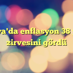İtalya'da enflasyon 38 yılın zirvesini gördü